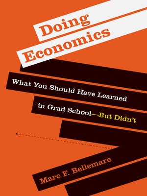 cover image of Doing Economics